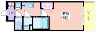 レオンコンフォート阿波座西の物件間取画像